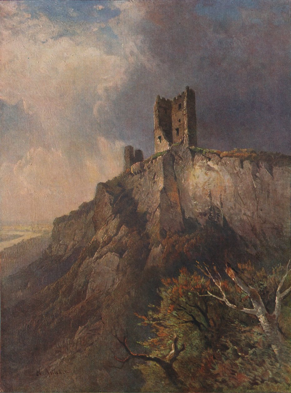 Drachenfels, 1923. autorstwa Nicolai Astudin