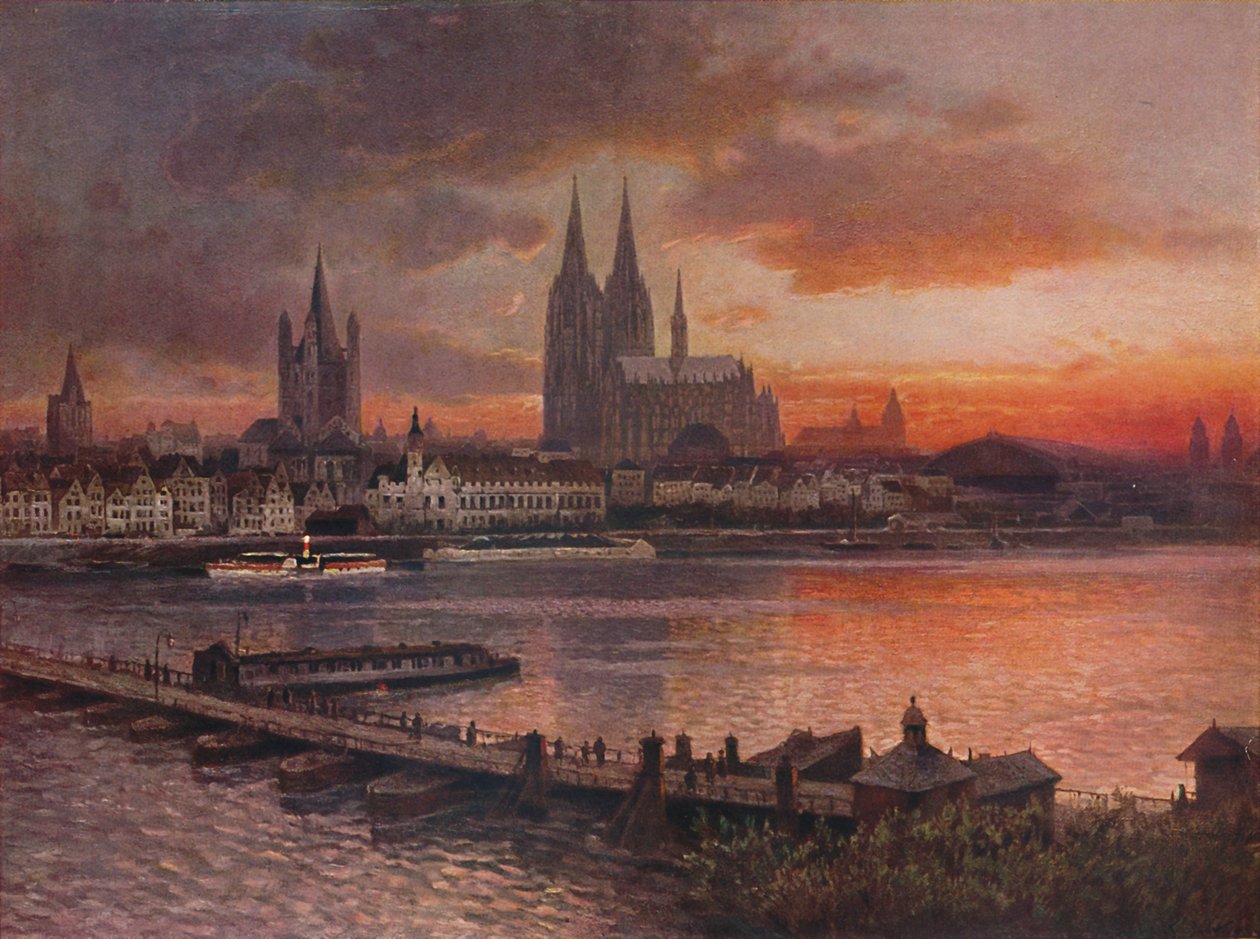 Koln, 1923. autorstwa Nicolai Astudin