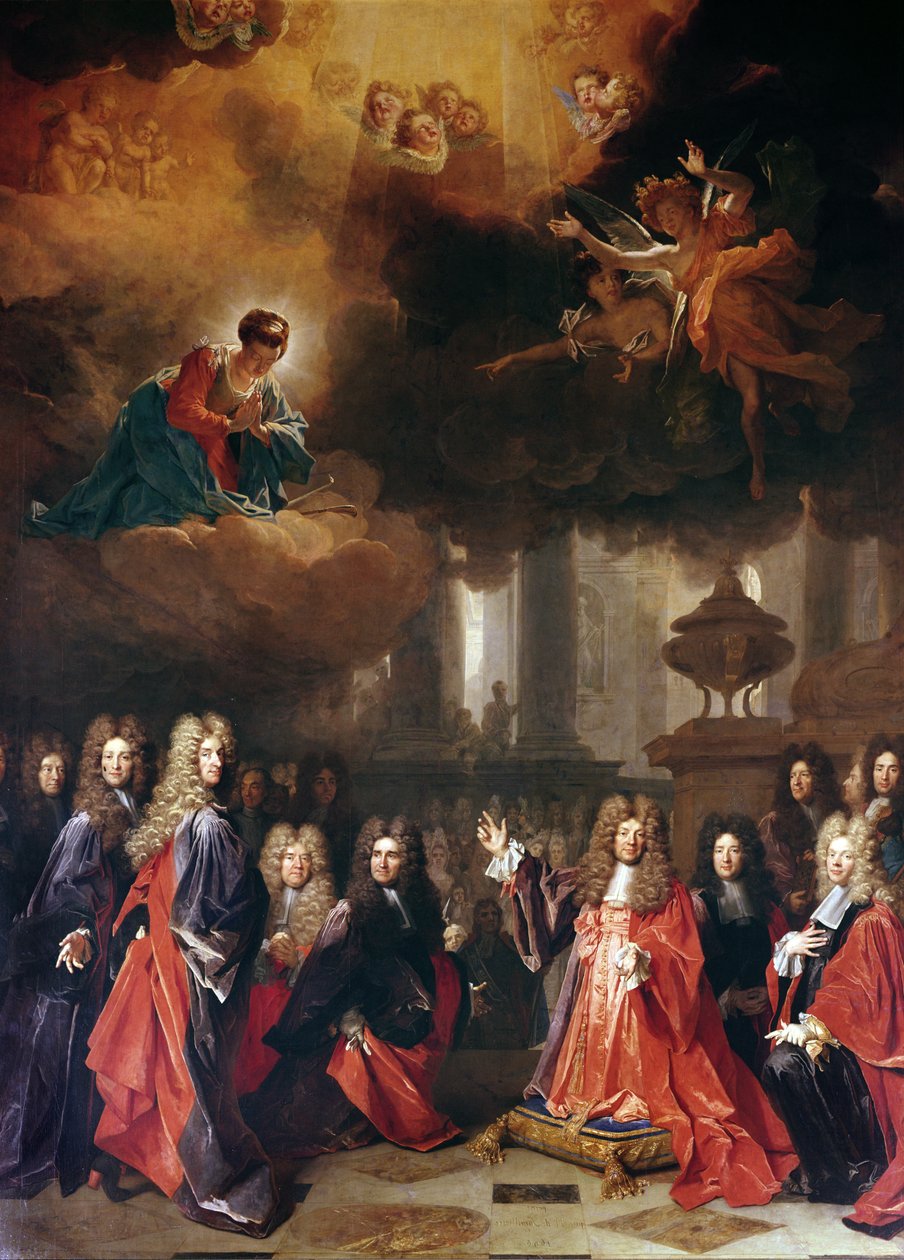 Ex-voto, 1696 autorstwa Nicolas de Largillière