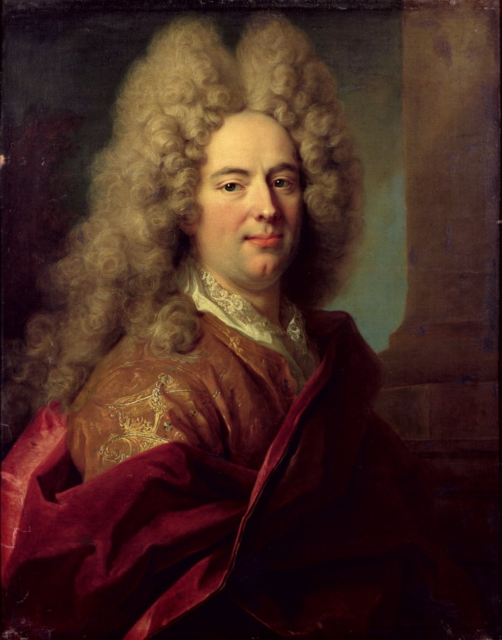 Portret mężczyzny, ok. 1715 r. autorstwa Nicolas de Largillière