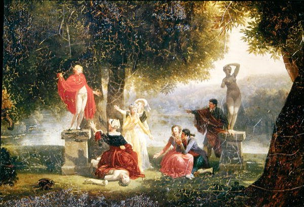 Statua Miłości autorstwa Nicolas Antoine Taunay