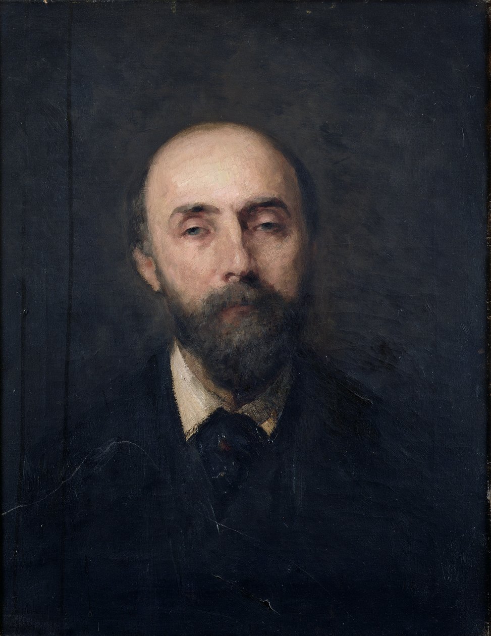Portret Georgesa de Bellio (1828-94) c.1877 autorstwa Nicolae Grigorescu