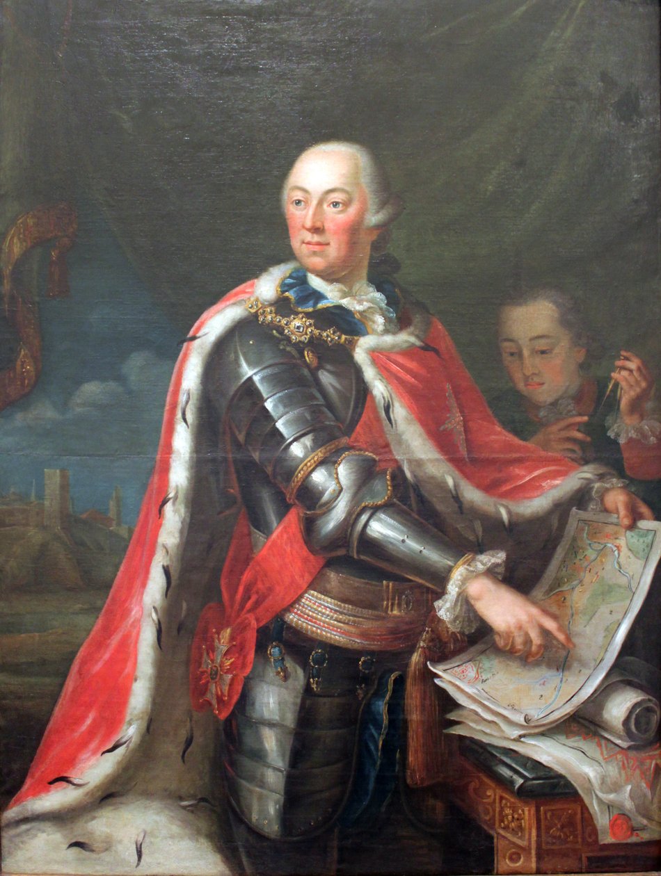 Książę Karol Eugeniusz Wirtembergii (1728-1798) autorstwa Nicolas Guibal
