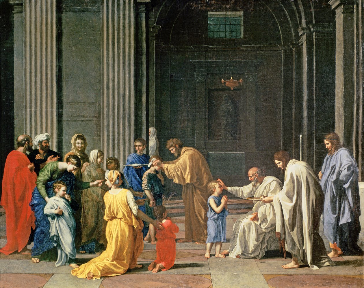 Potwierdzenie, c.1638 autorstwa Nicolas Poussin
