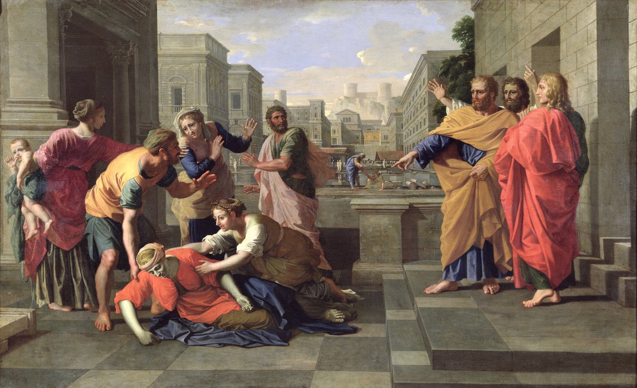 Сапфира полигийн үхэл autorstwa Nicolas Poussin