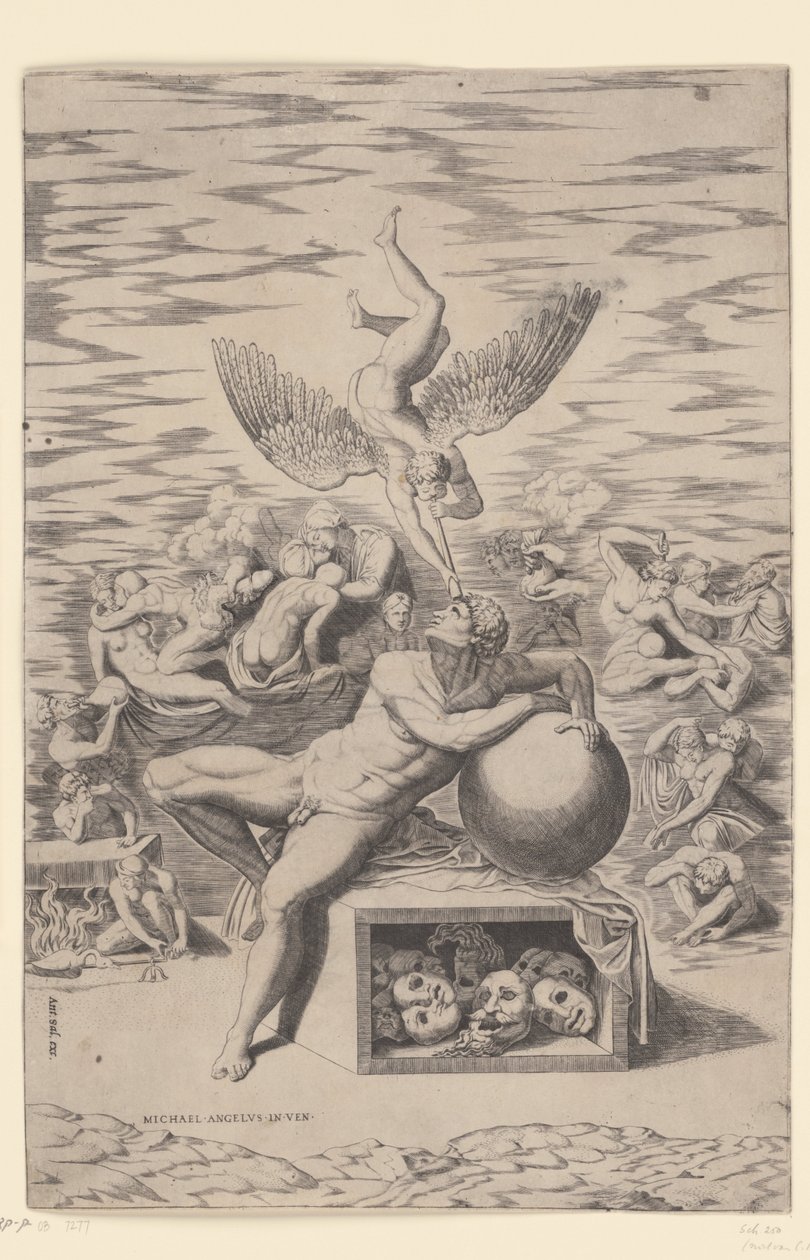 Sen autorstwa Nicolas Beatrizet (attributed to)