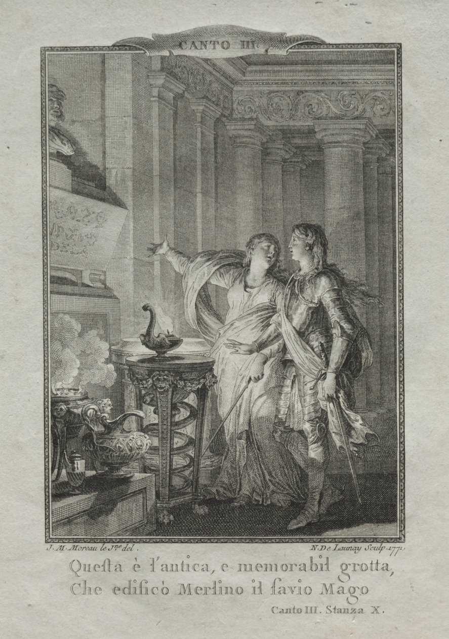 W Grocie Merlina Magik autorstwa Nicolas Delaunay