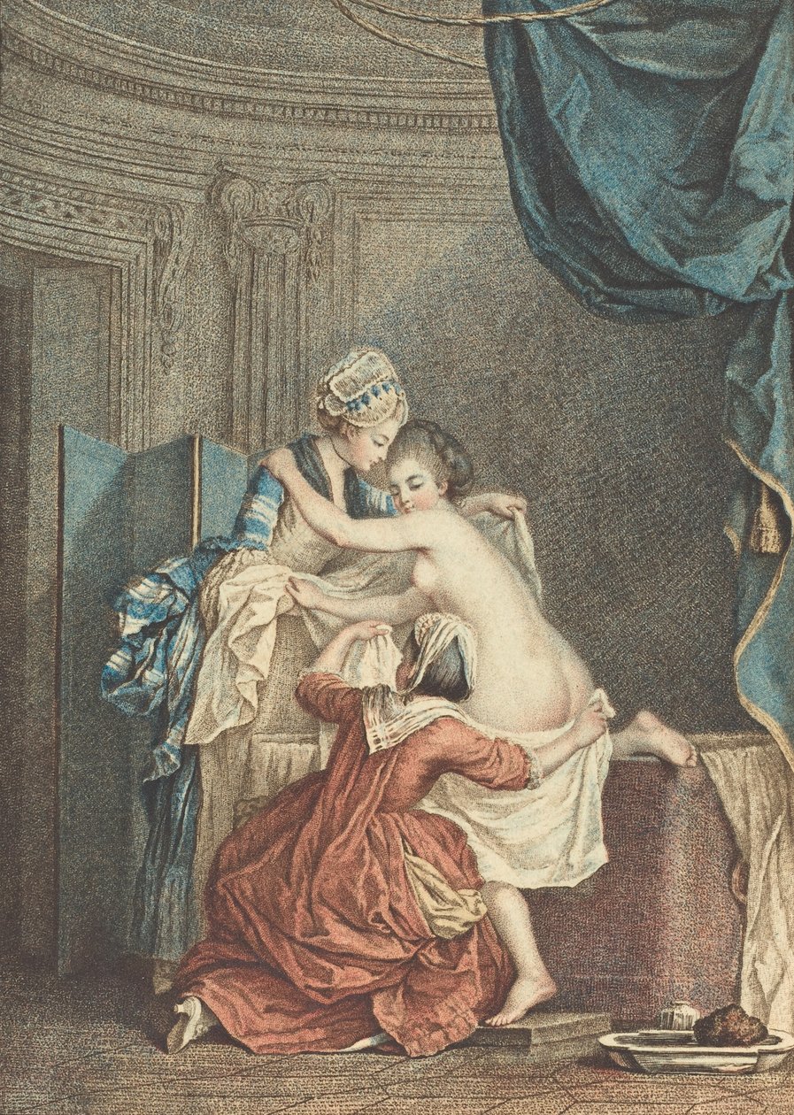 Le bain Kąpiel. autorstwa Nicolas Francois Regnault