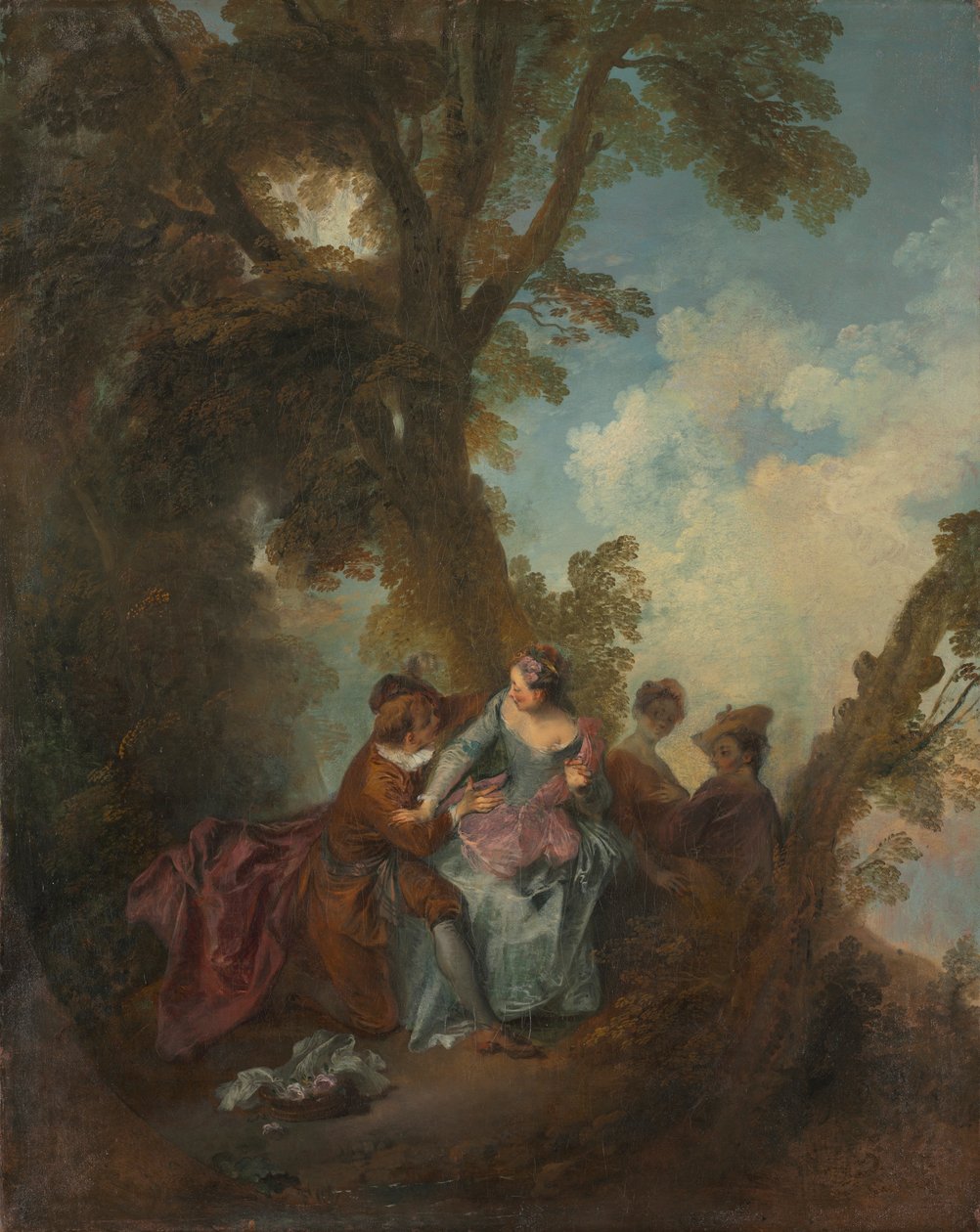 Deklaracja Miłości, c. 1720. autorstwa Nicolas Lancret