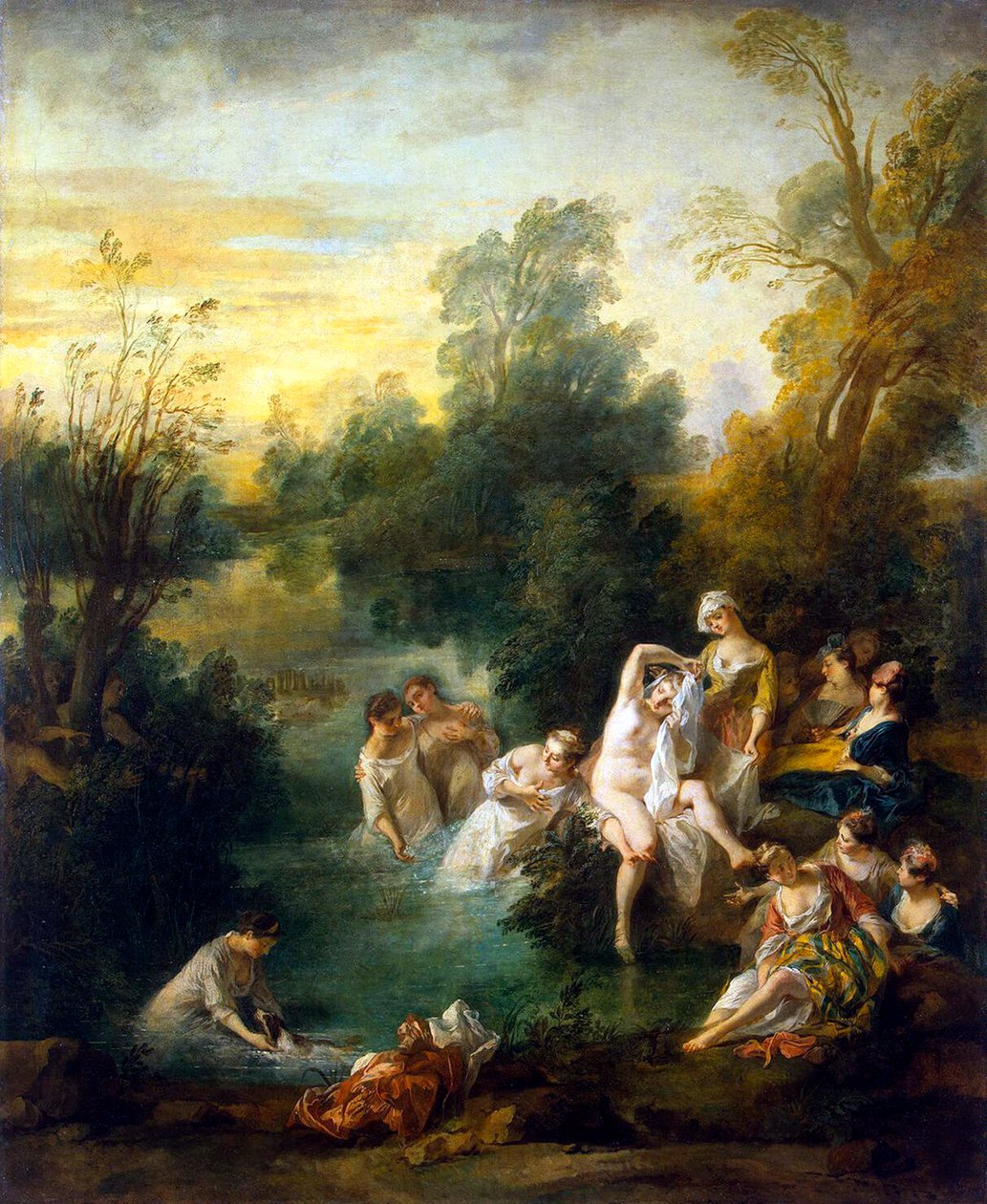 Lato”, ok. 1730. autorstwa Nicolas Lancret