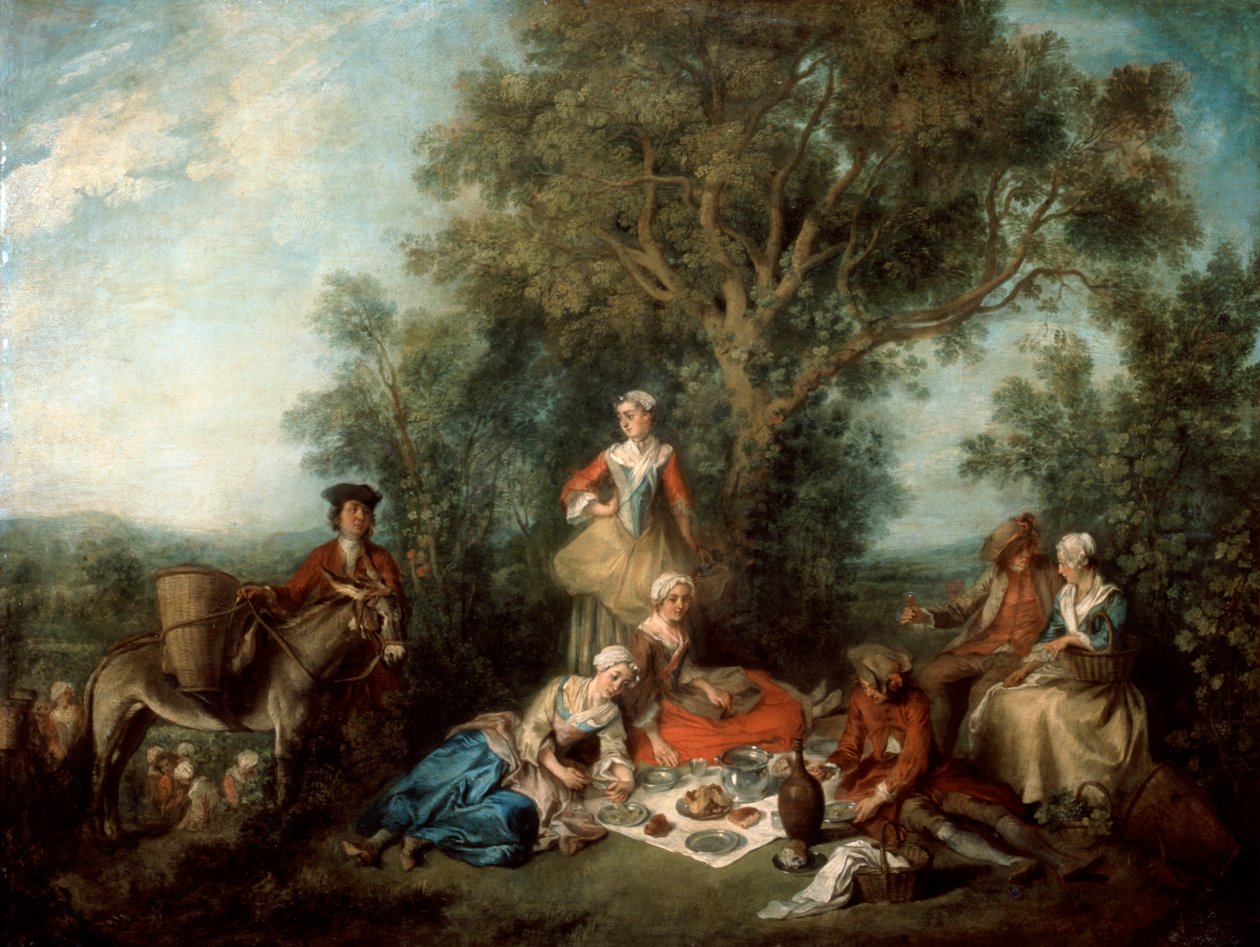 Jesień 1738. autorstwa Nicolas Lancret