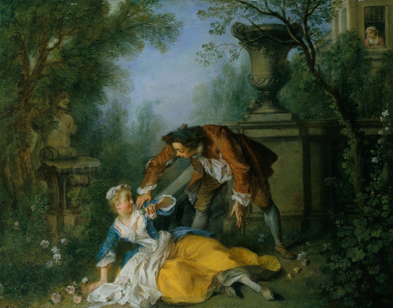 Sługa Usprawiedliwiony, ca. 1740. autorstwa Nicolas Lancret
