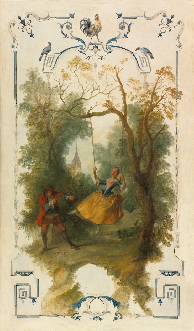 Huśtawka autorstwa Nicolas Lancret