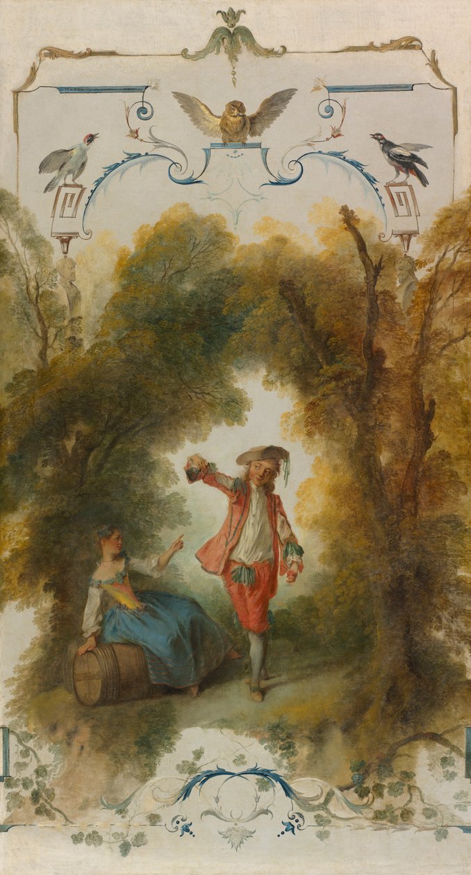 Winnica, ok. godz. 1723-1727. autorstwa Nicolas Lancret