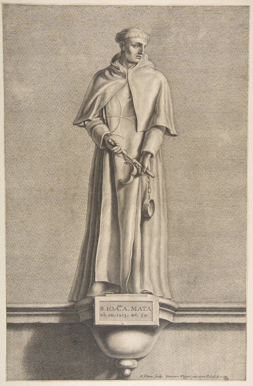 Błogosławiony Jan Mata.n.d. autorstwa Nicolas Pitau