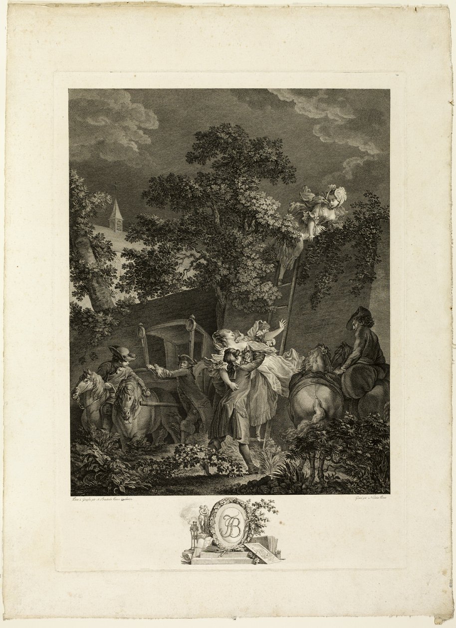 Nocne porwanie autorstwa Nicolas Ponce
