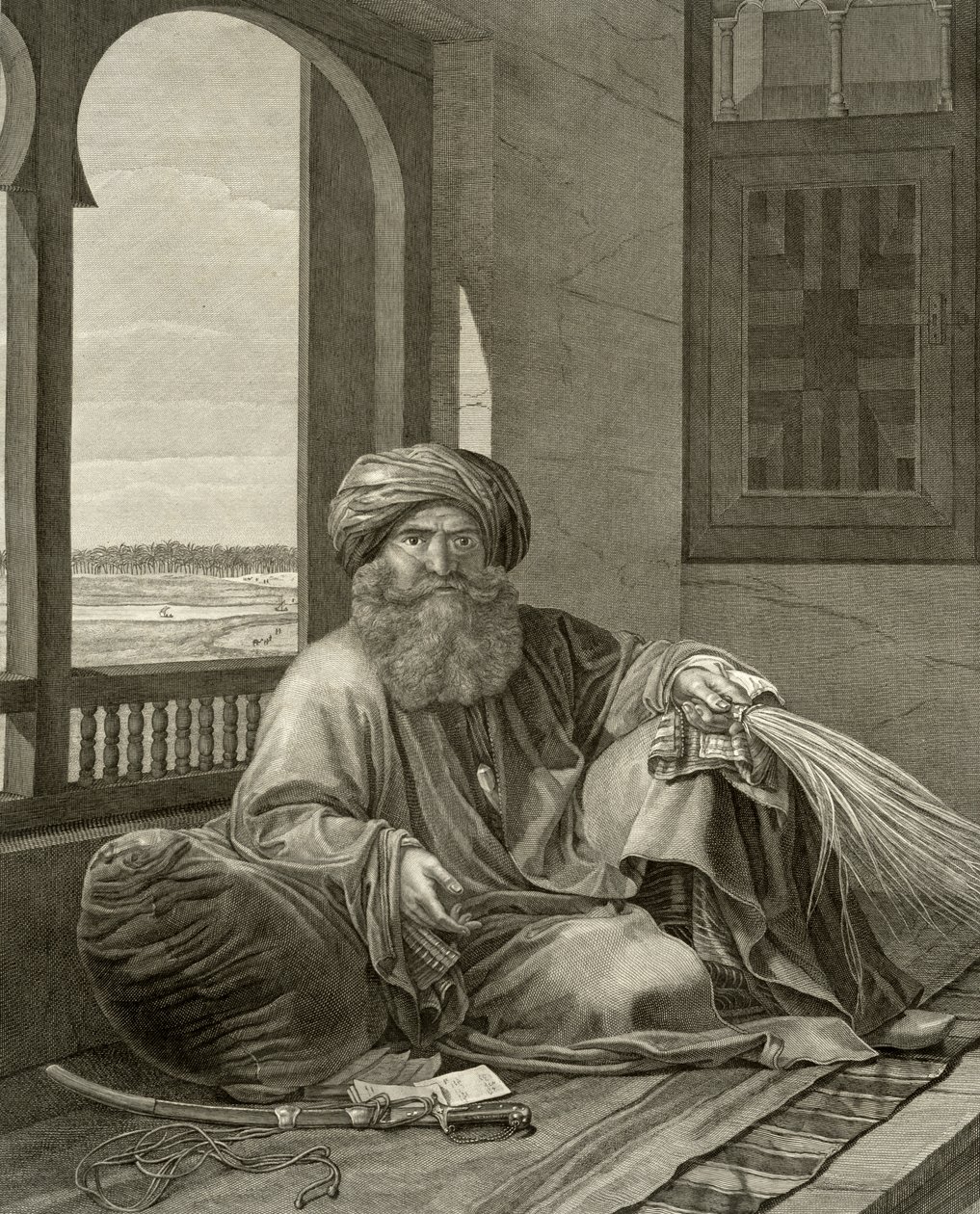 Murad Bey, XVIII wiek 1822 autorstwa Nicolas Ponce