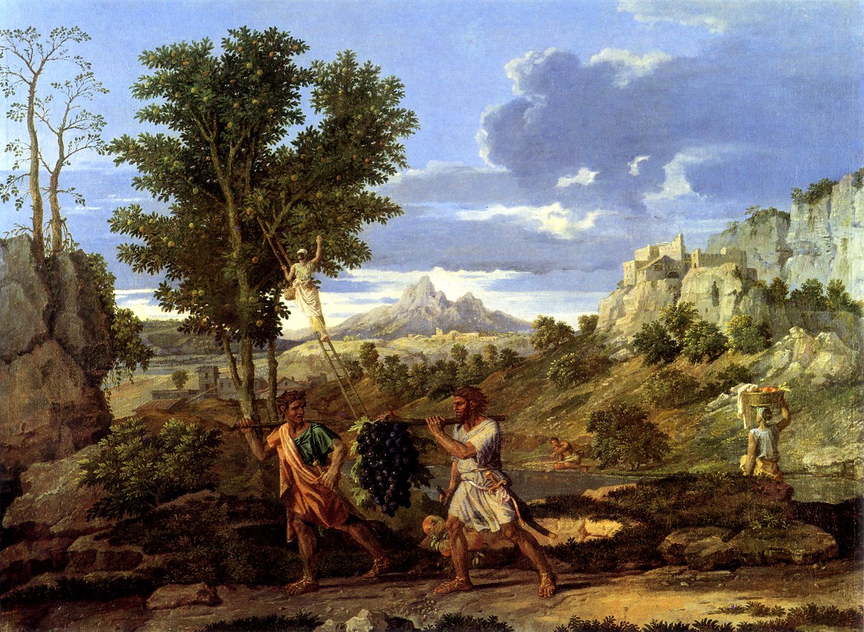 Jesień autorstwa Nicolas Poussin