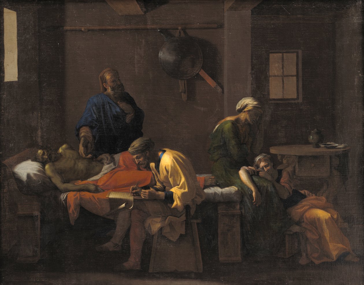 Eudamidaspolio testamentas autorstwa Nicolas Poussin