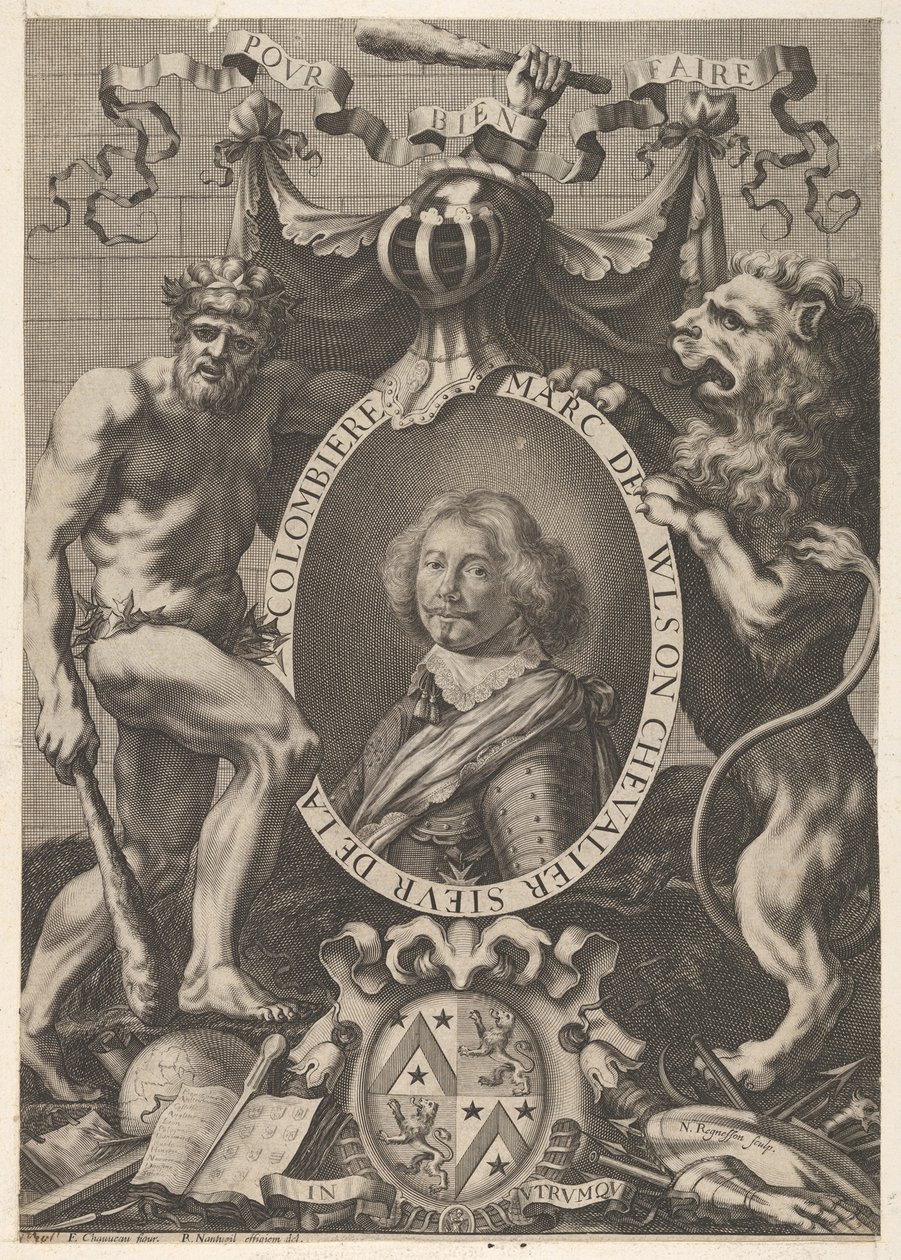 Marc de Wilson, XVII wiek. autorstwa Nicolas Regnesson