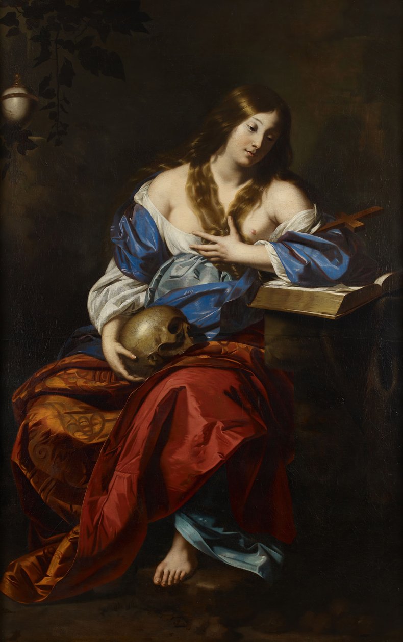 Magdalena pokutująca, 1655-1665. autorstwa Nicolas Regnier