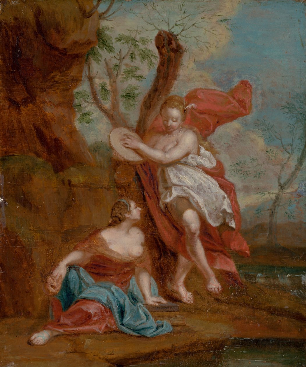 Thalia i Terpsichore, 1719. autorstwa Nicolas Vleughels