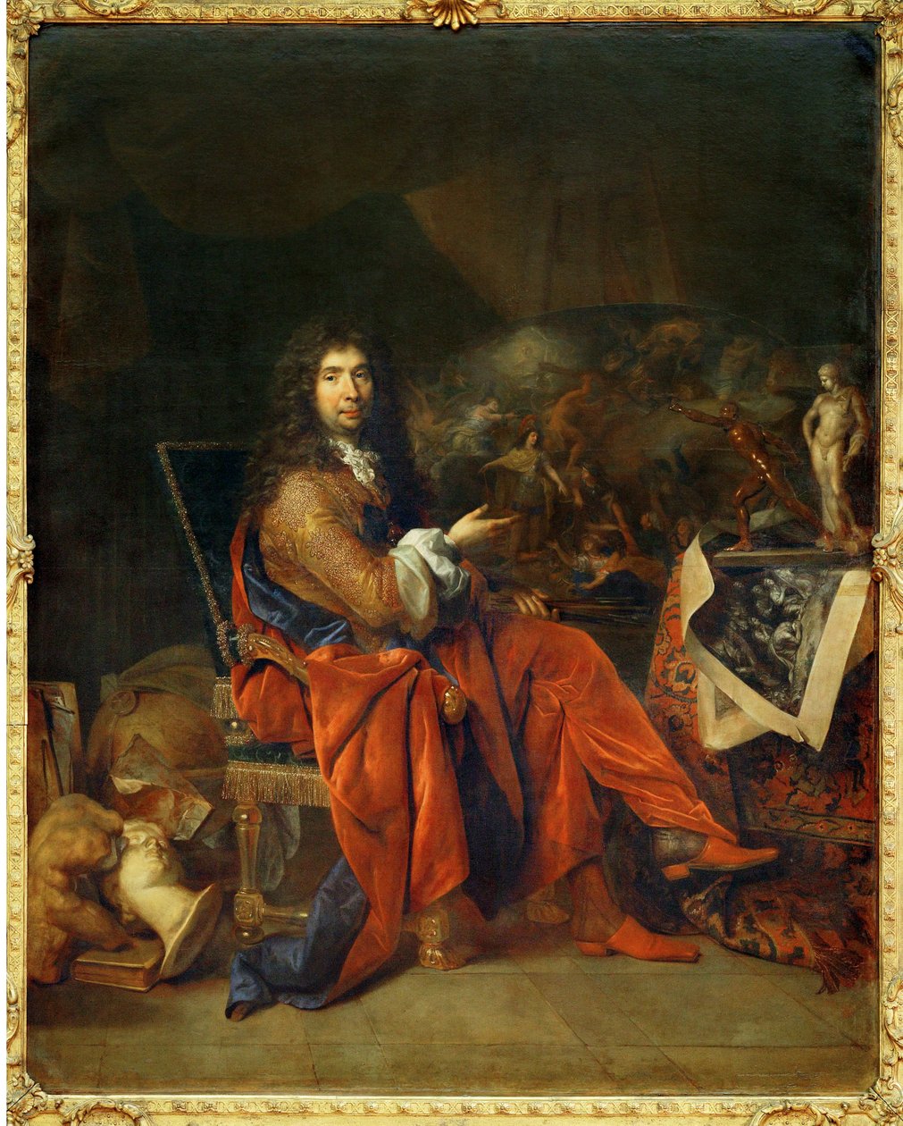 rodzina ... autorstwa Nicolas de (workshop) Largilliere