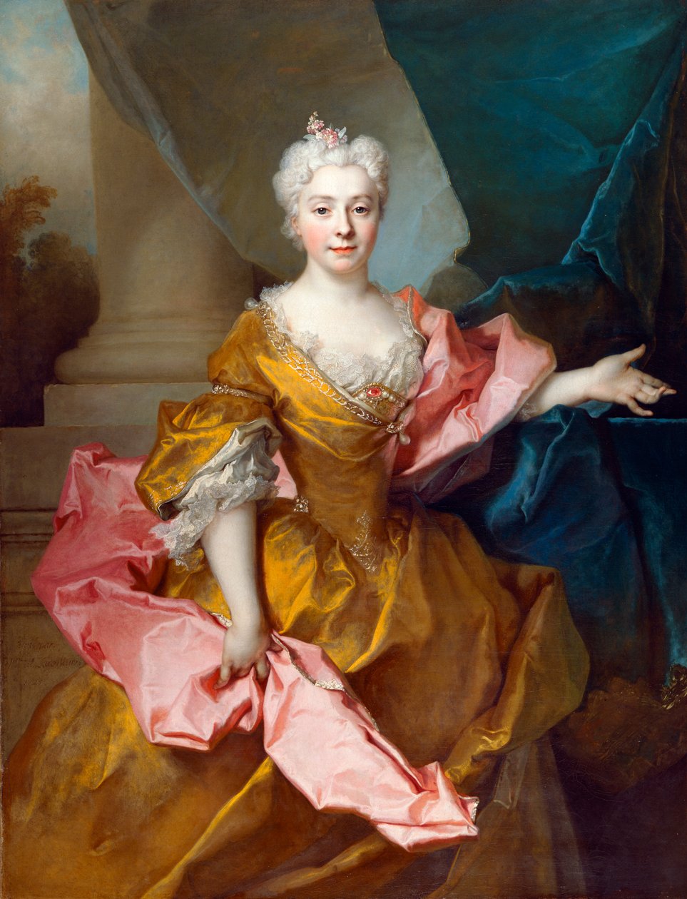 Pani Izaak de Thellusson autorstwa Nicolas de Largillière
