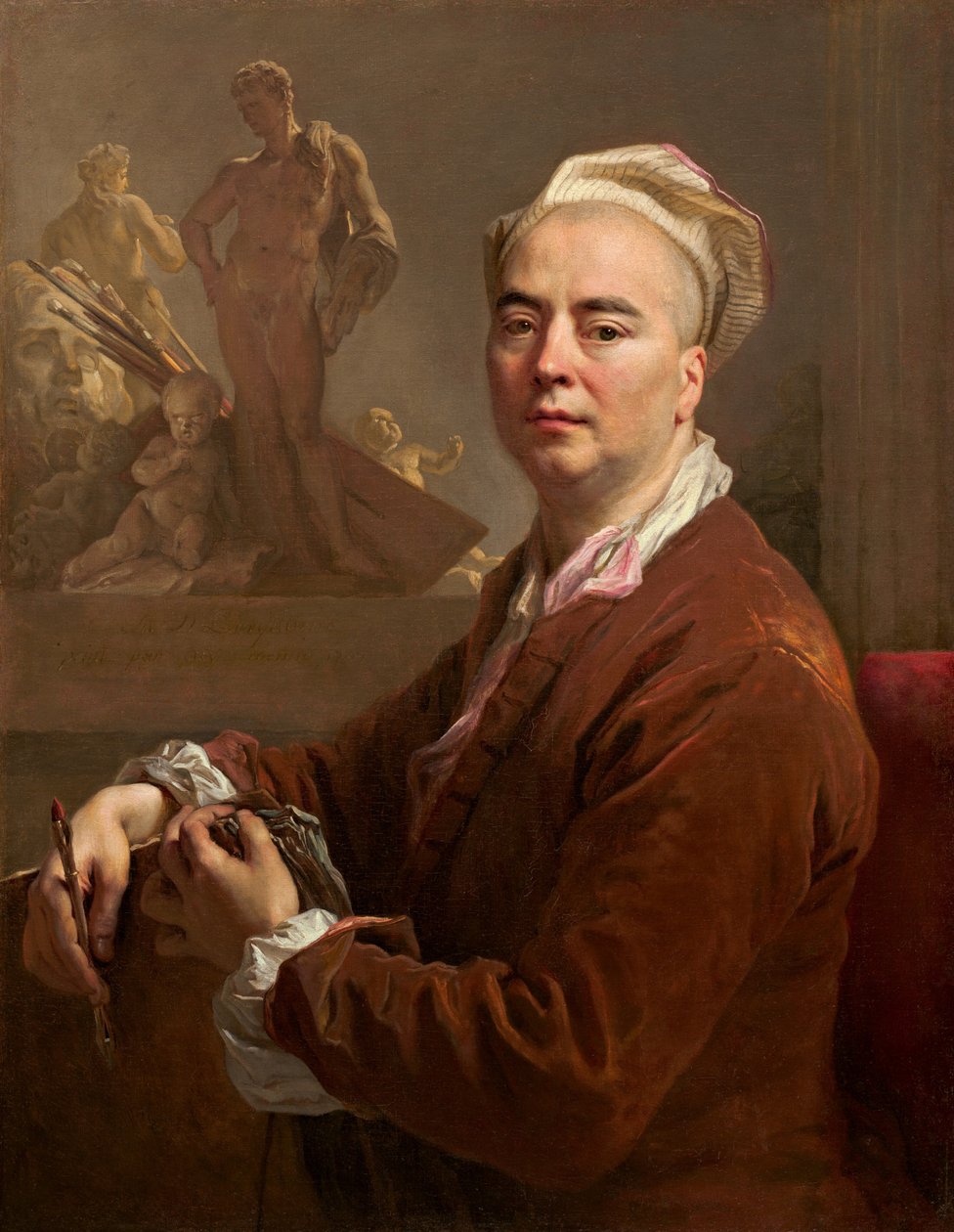 Autoportret, 1707. autorstwa Nicolas de Largillière