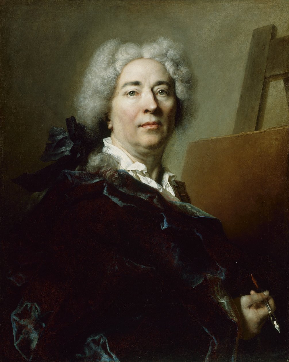 Autoportret, ok. 1725 autorstwa Nicolas de Largillière