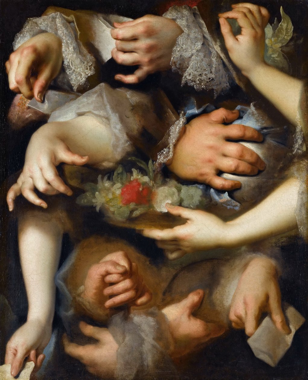 Studium rąk autorstwa Nicolas de Largillière
