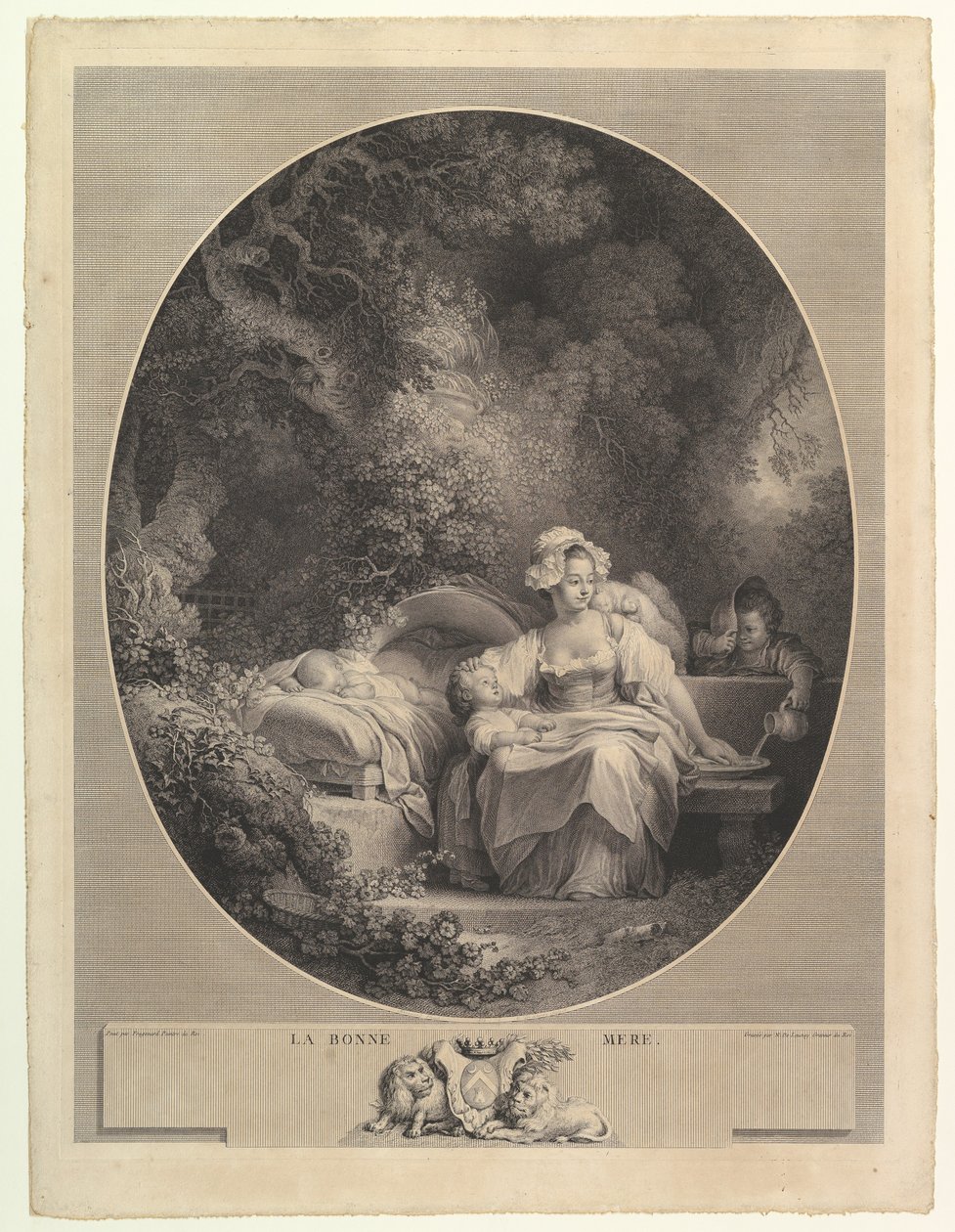 Dobra Matka.n.d. autorstwa Nicolas de Launay
