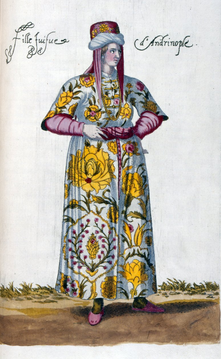 Turczynka Żydówka (ilustracja) autorstwa Nicolas de Nicolay