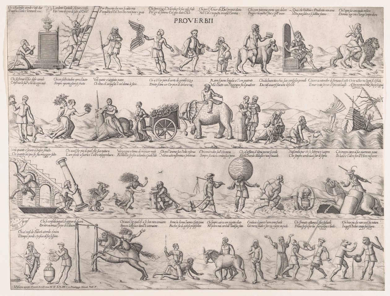 Przysłów 1564., 1564. autorstwa Nicolo Nelli