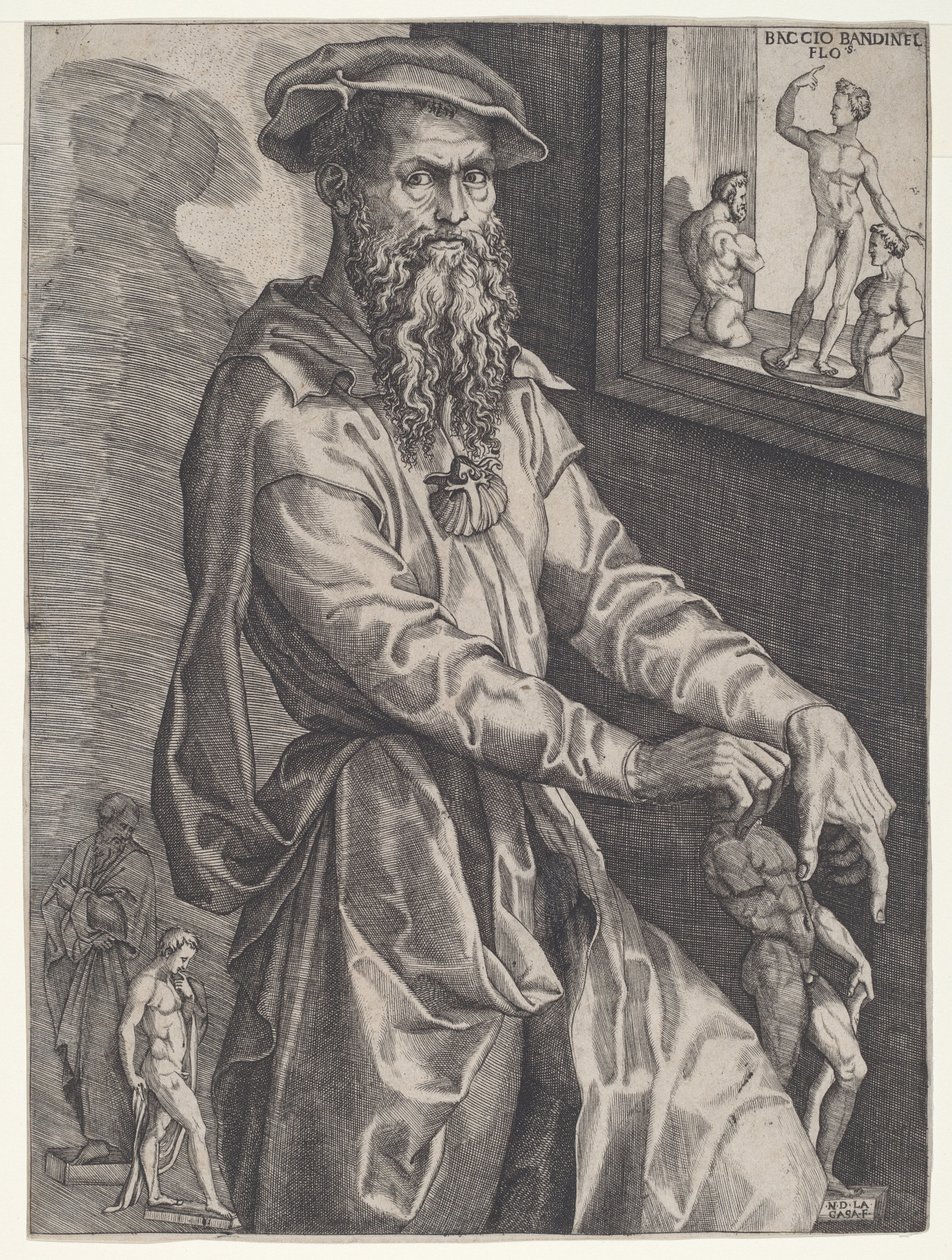 Baccio Bandinelli autorstwa Nicolo della Casa