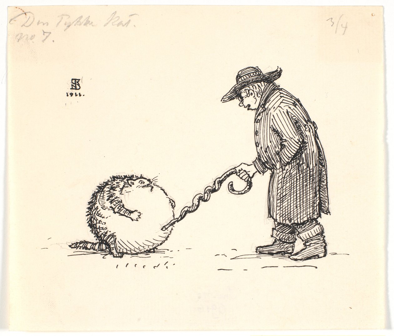 Gruby kot autorstwa Niels Skovgaard