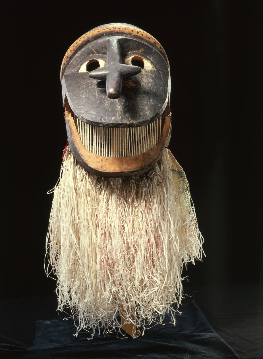 Maska Ogoni (drewno) autorstwa Nigerian