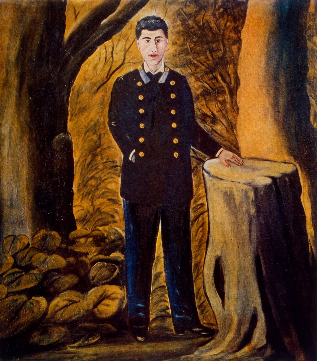 Ilia Zdanevich autorstwa Niko Pirosmani