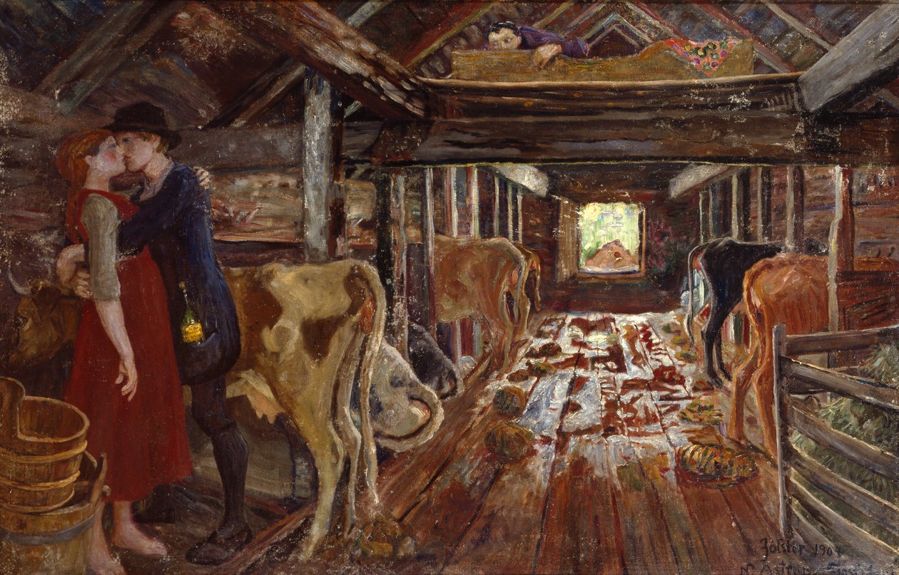 Propozycja stodoły autorstwa Nikolai Astrup