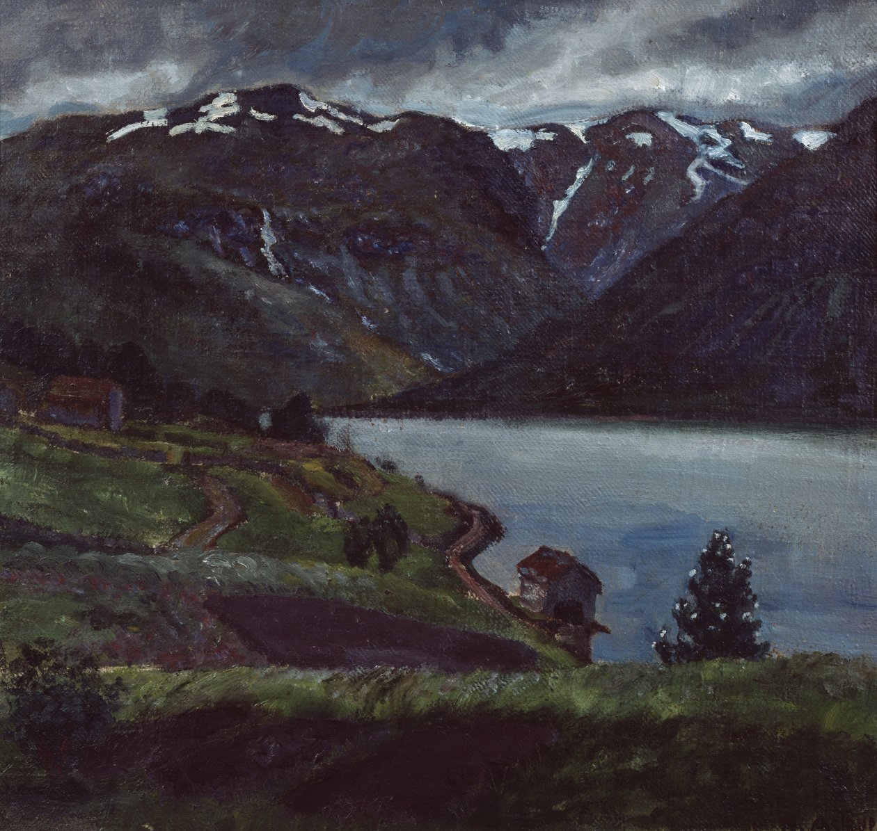Przystań autorstwa Nikolai Astrup