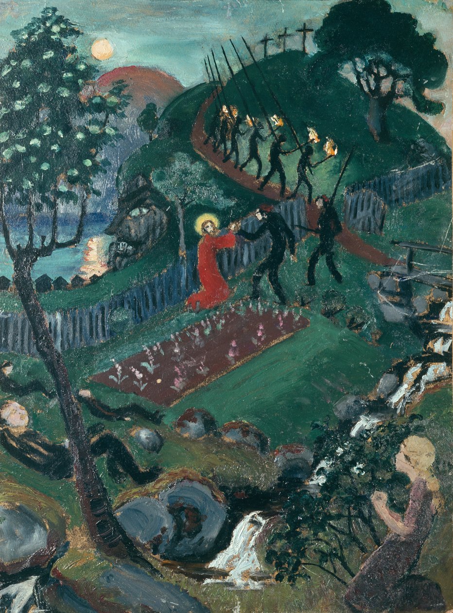 Getsemani autorstwa Nikolai Astrup