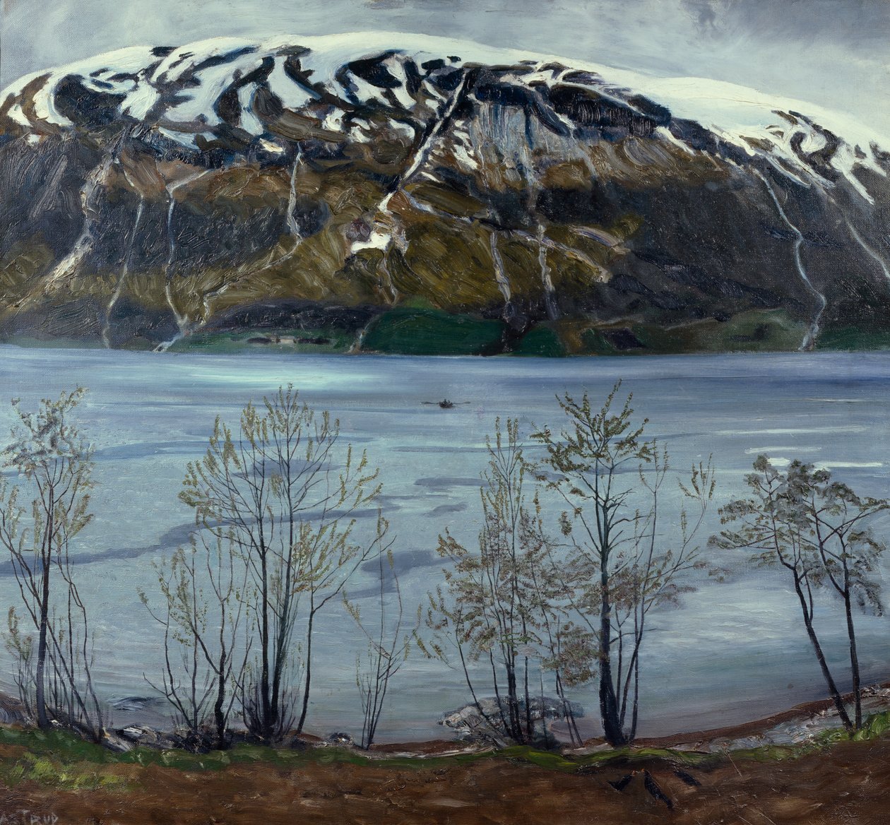 Szary wiosenny wieczór autorstwa Nikolai Astrup