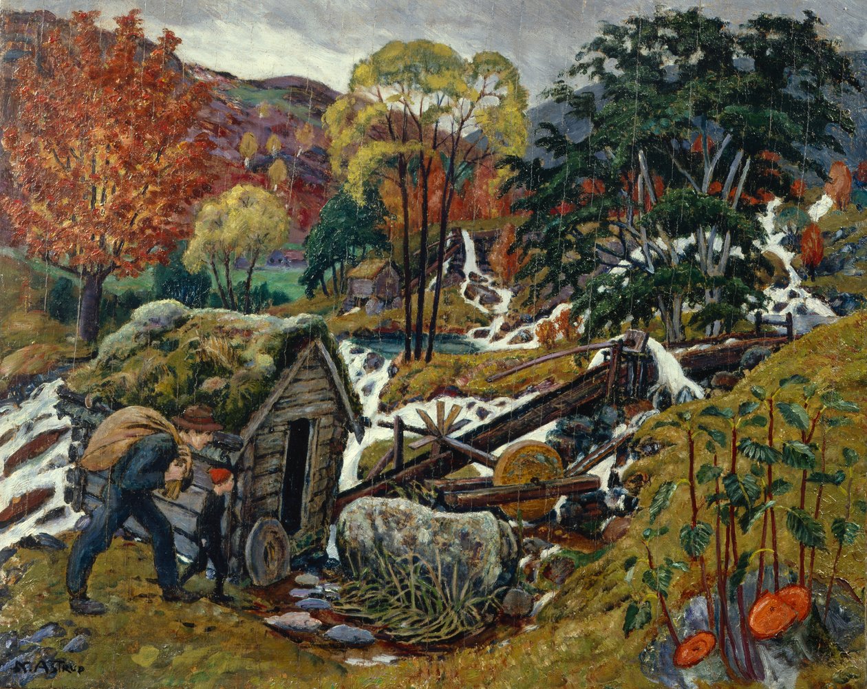 gong dla kobiet autorstwa Nikolai Astrup