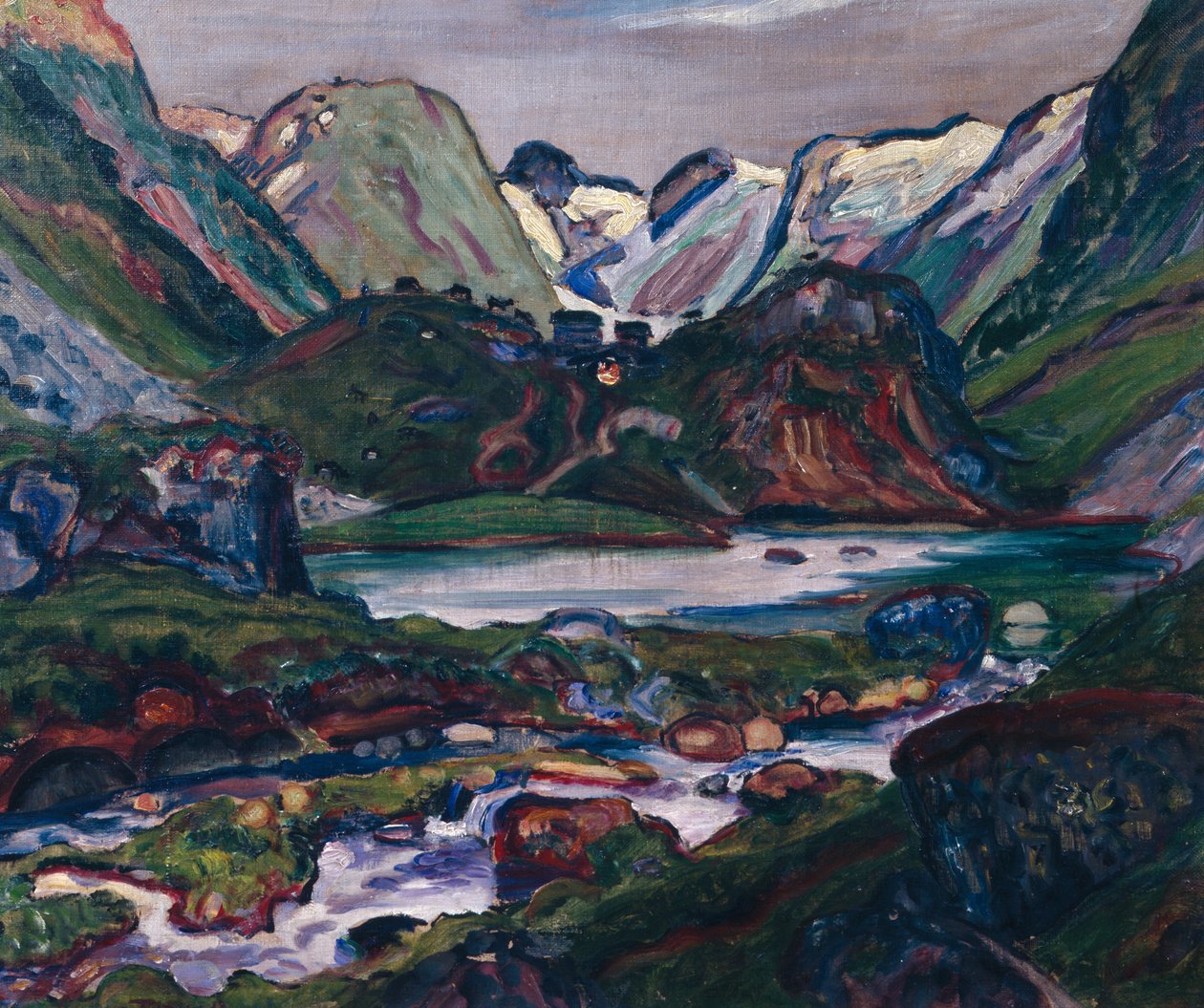 Miraże (malarstwo) autorstwa Nikolai Astrup