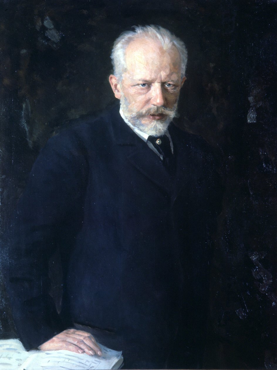 Czajkowski, obraz Kulnetsova autorstwa Nikolai Dmitrievich Kuznetsov