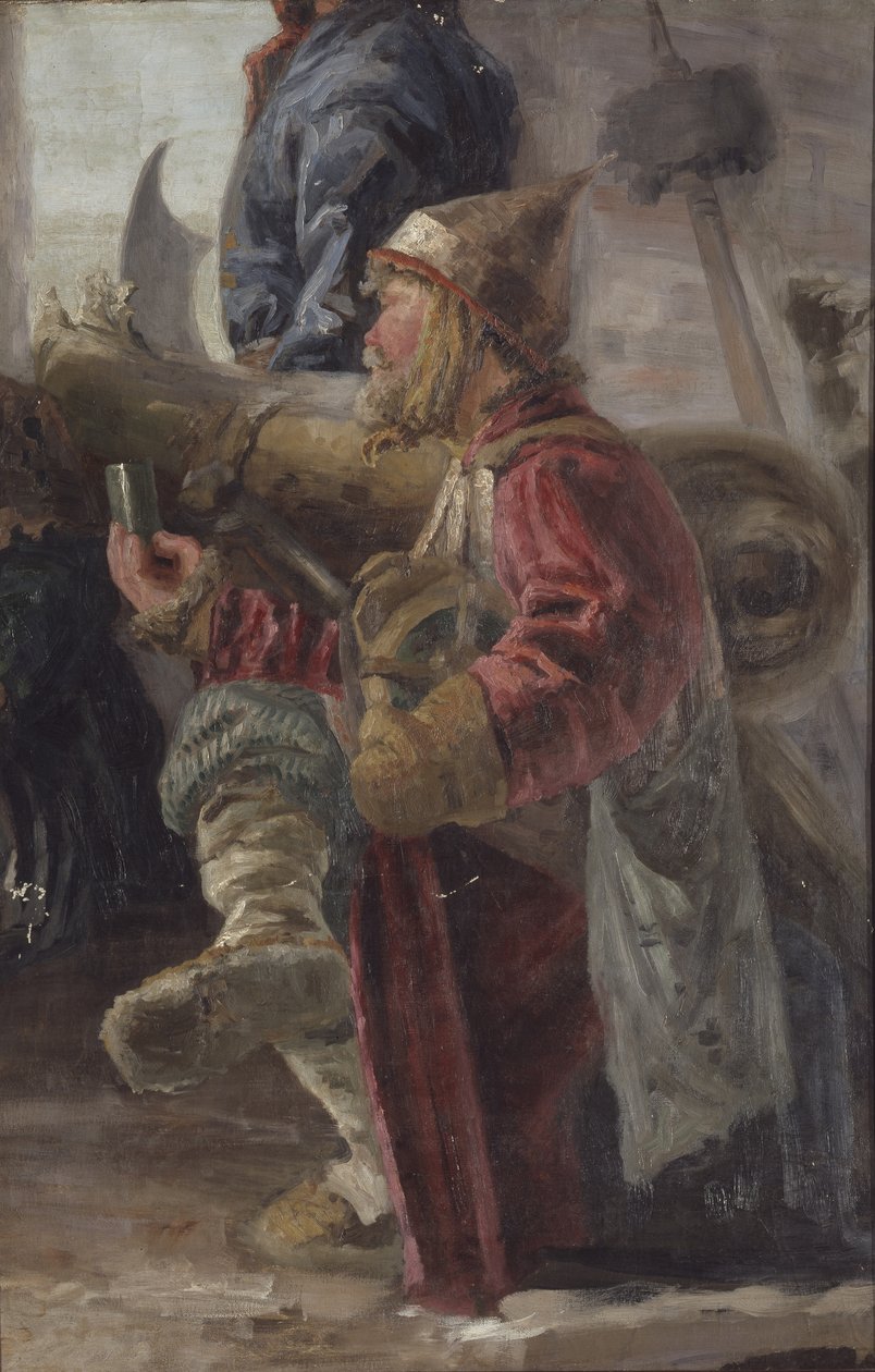 Kanonier, 1894 autorstwa Nikolai Konstantinowitsch Roerich