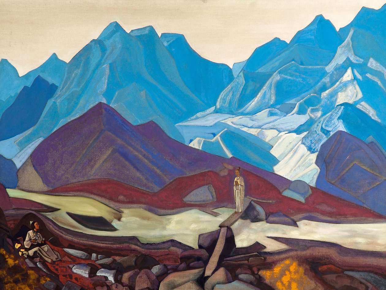 Z zaświatów, 1936. autorstwa Nikolai Konstantinowitsch Roerich