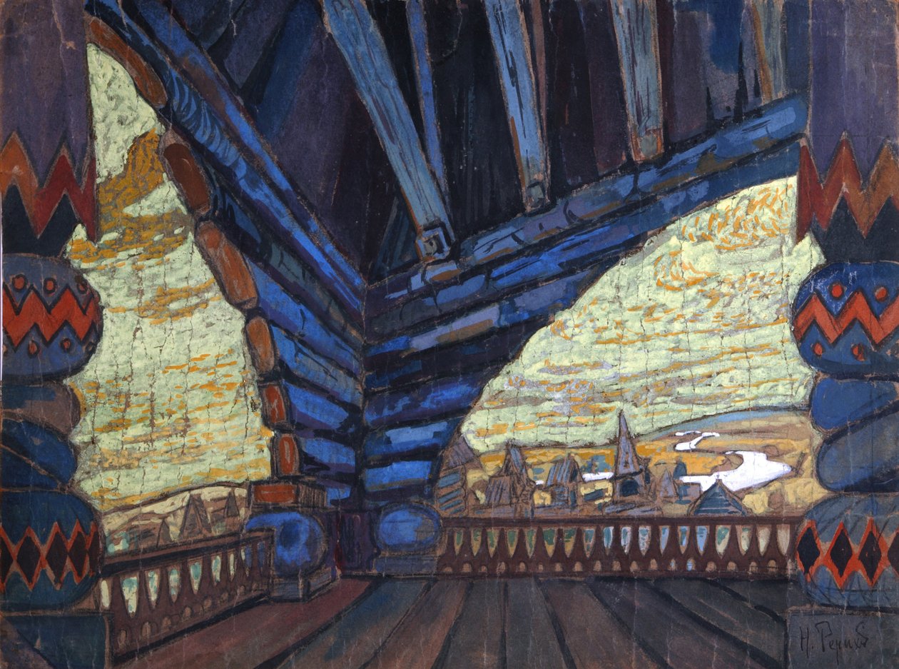 Gulbishche, 1900 autorstwa Nikolai Konstantinowitsch Roerich