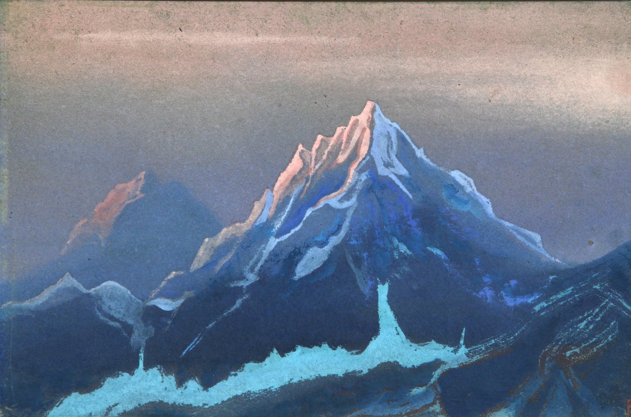 Himalaje, 1943 autorstwa Nikolai Konstantinowitsch Roerich