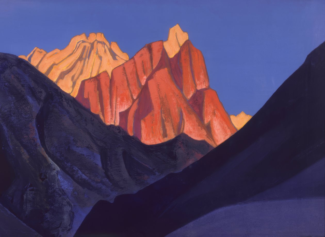 NK Roerich, Himalaje autorstwa Nikolai Konstantinowitsch Roerich